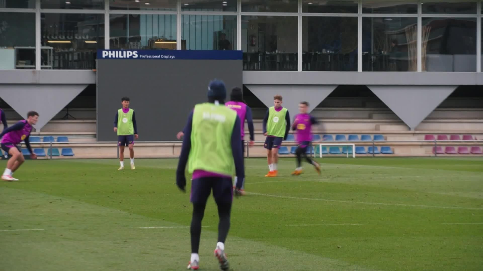 va entrenamiento del barcelona