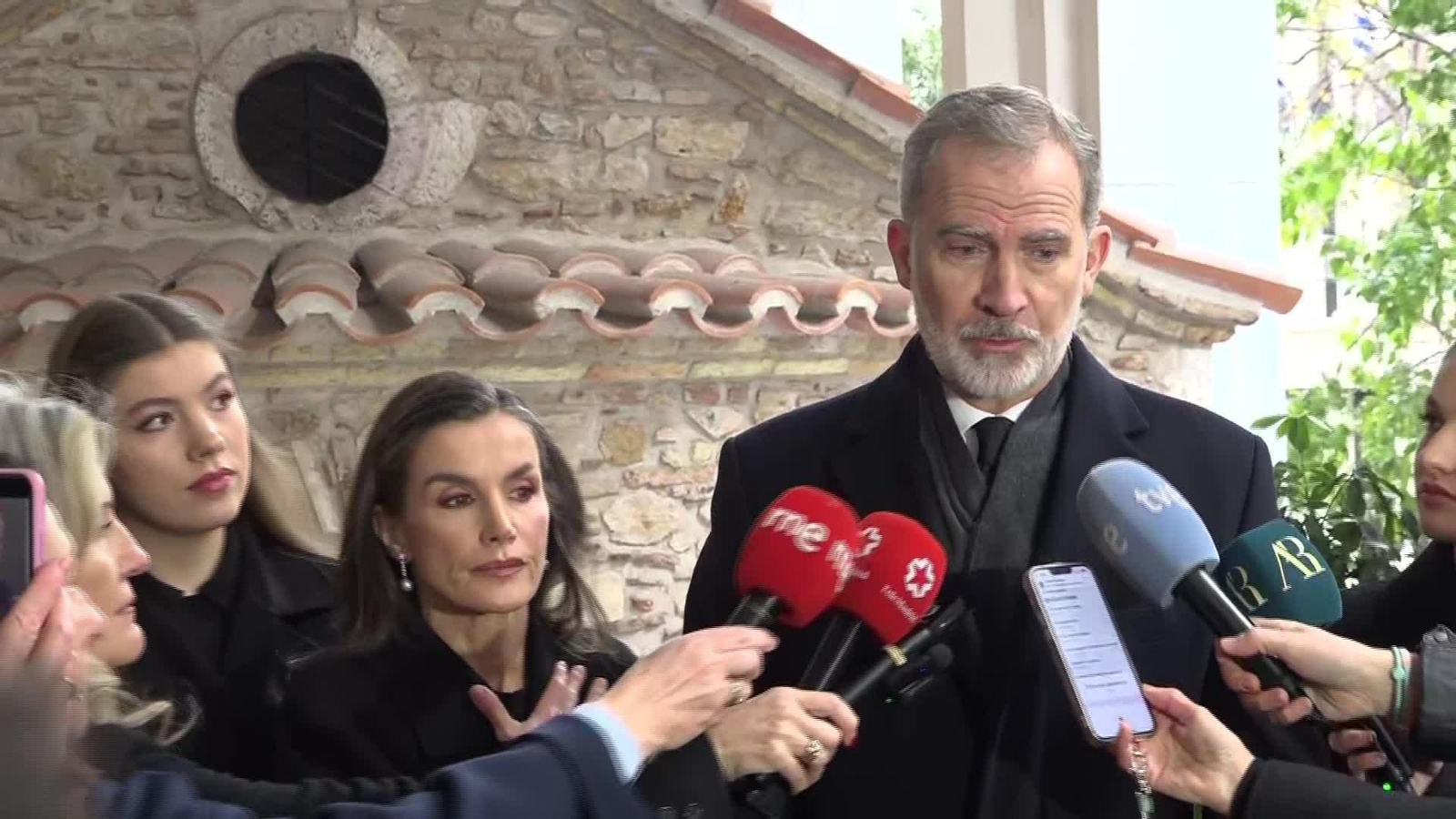 L052-ATENAS DECLARACIONES DEL REY SOBRE DESCARRILAMIENTO