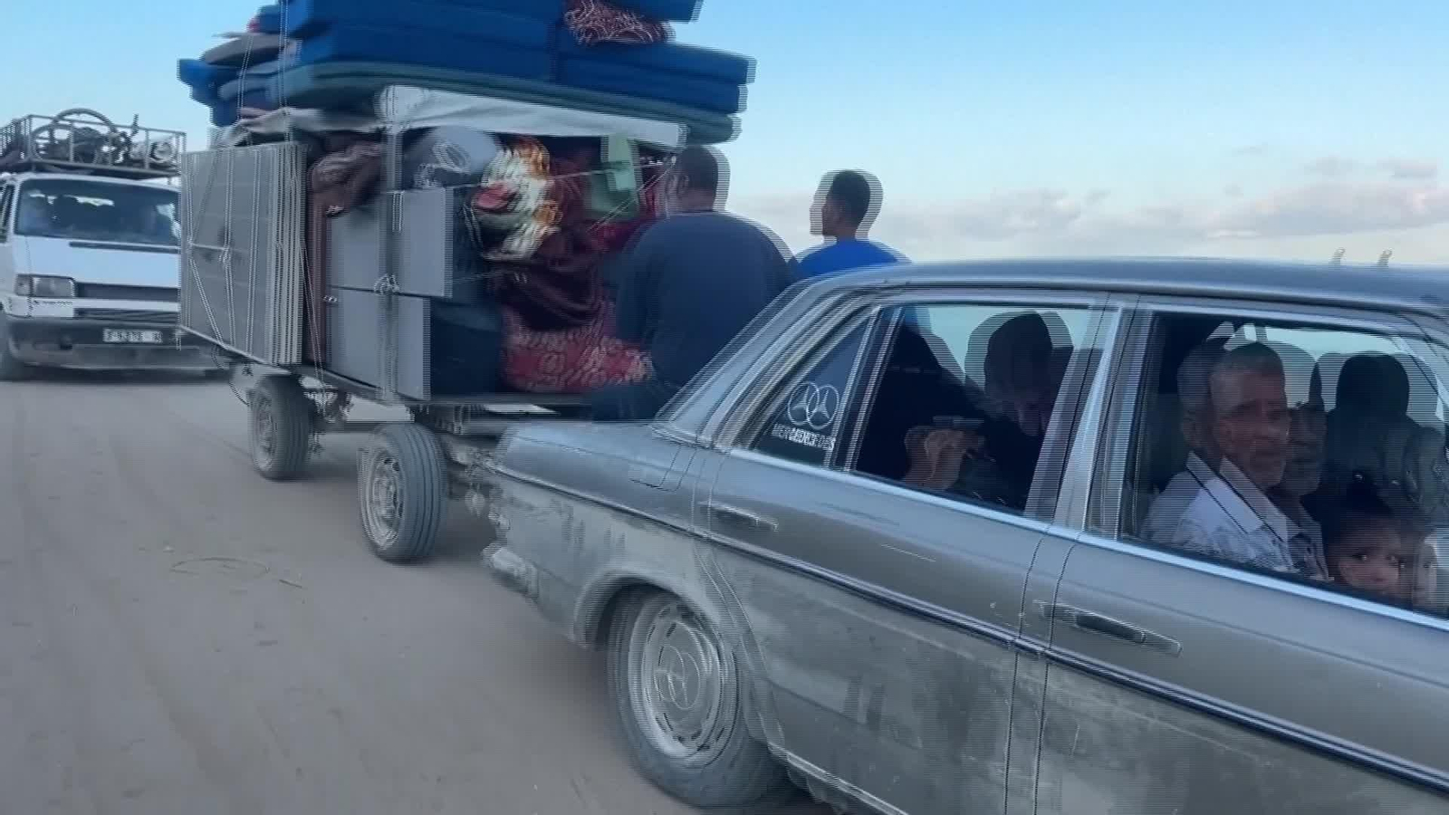 S001-GAZA PALESTINOS DESPLAZADOS ALTO EL FUEGO