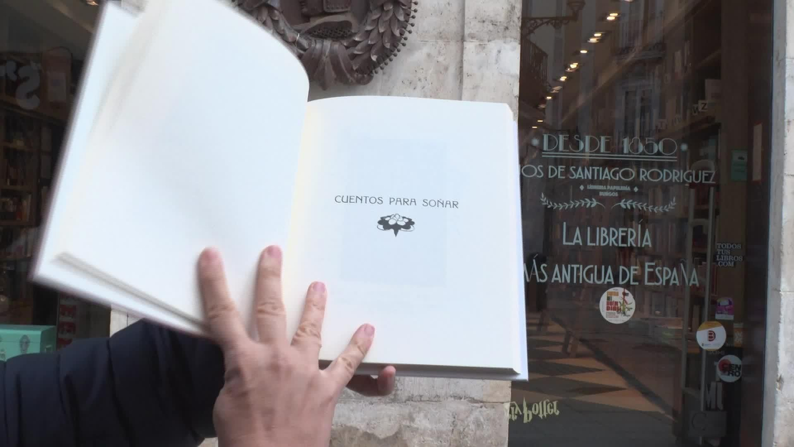 X057-EDI BURGOS LIBRERIA MAS ANTIGUA EN RIESGO