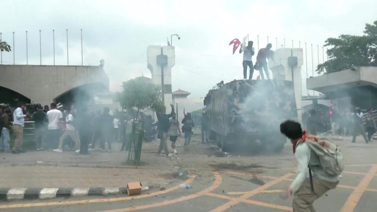 va muertos protesta nepal