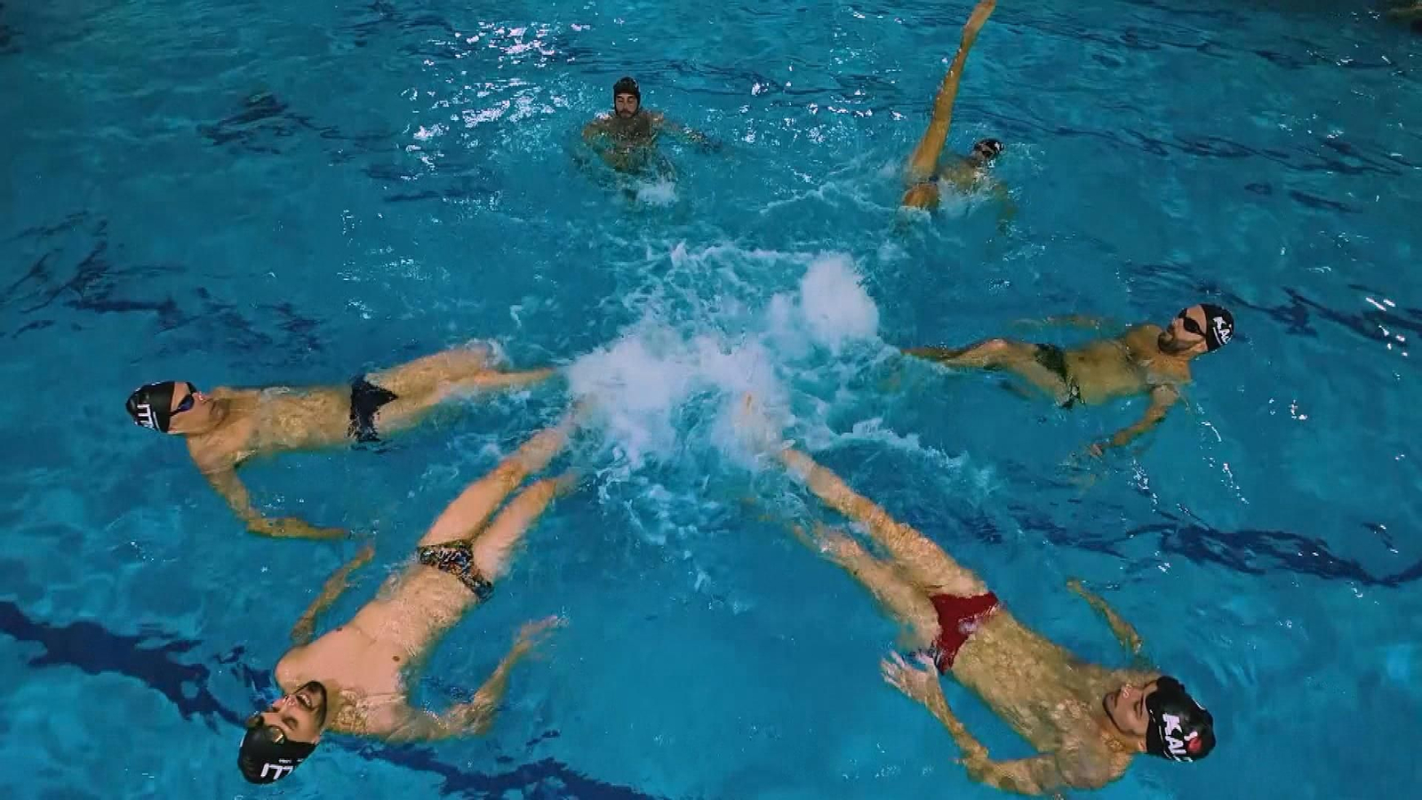Natación sincronizada masculina