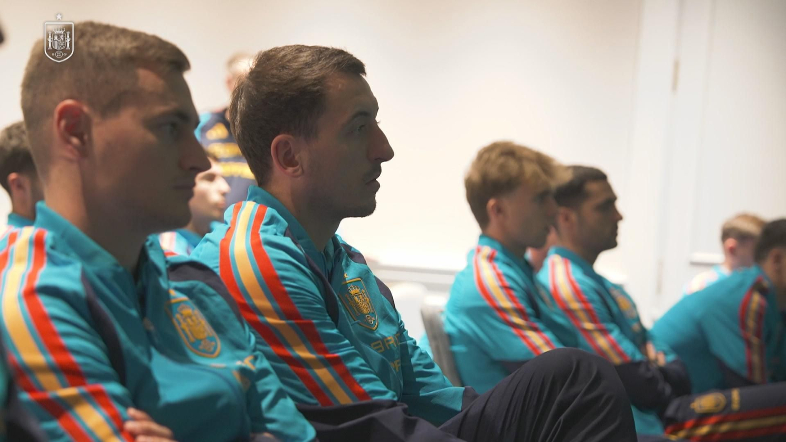 España se prepara para el partido contra Georgia