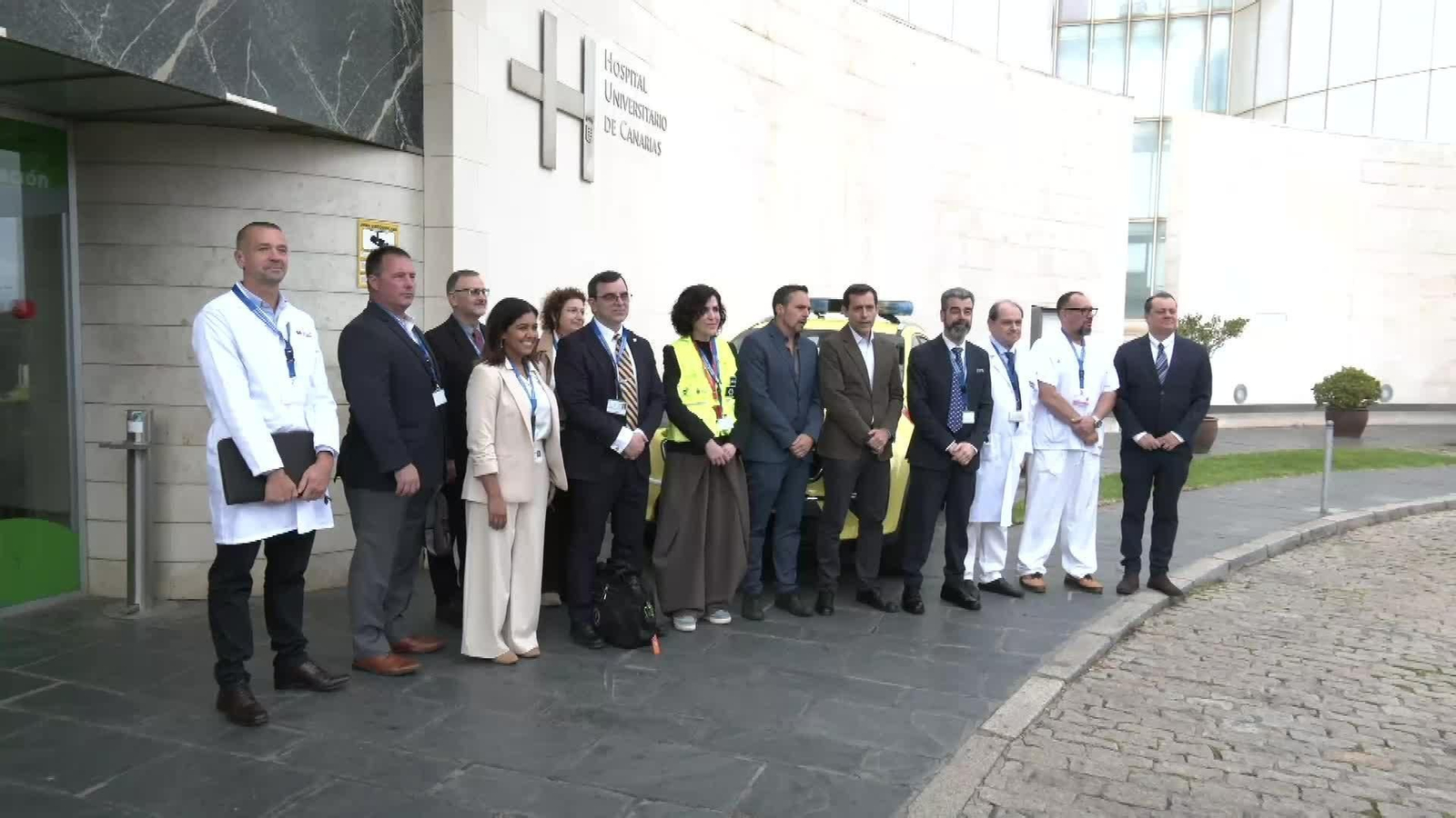 L018-TENERIFE VISITA NASA HOSPITAL CANARIAS