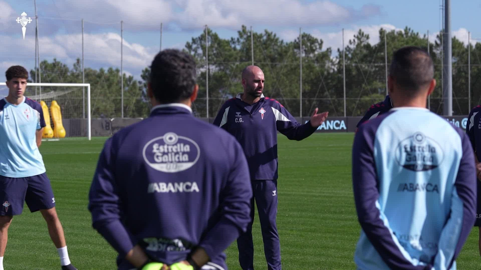 X121-VIGO MINUTO DE SILENCIO ENTRENAMIENTO CELTA