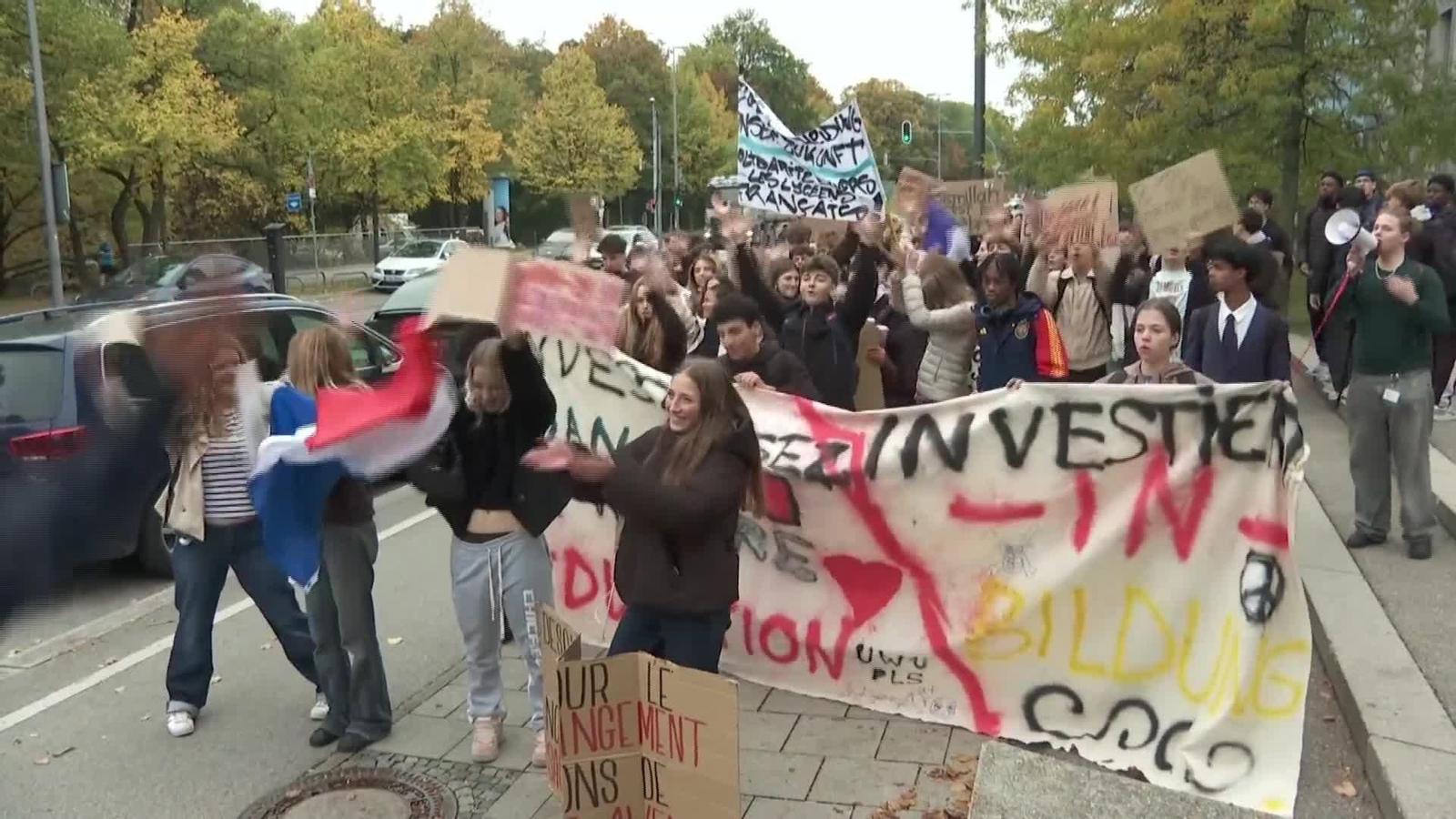 L086-ALEMANIA PROTESTAS EN SOLIDARIDAD CON FRANCIA