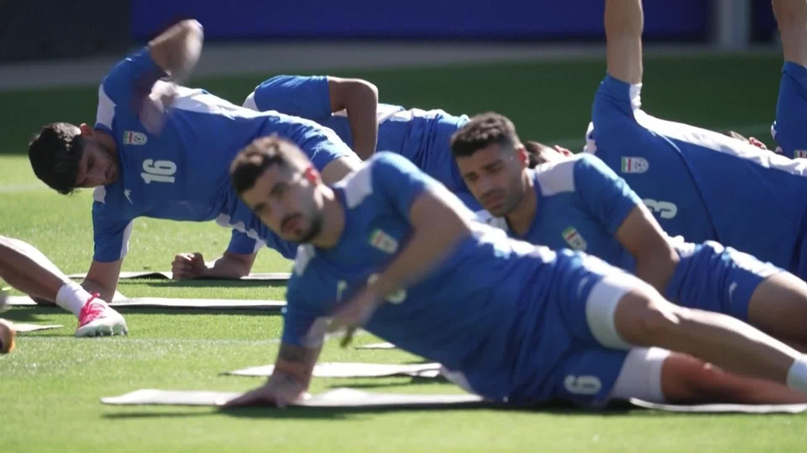 va entrenamiento iran