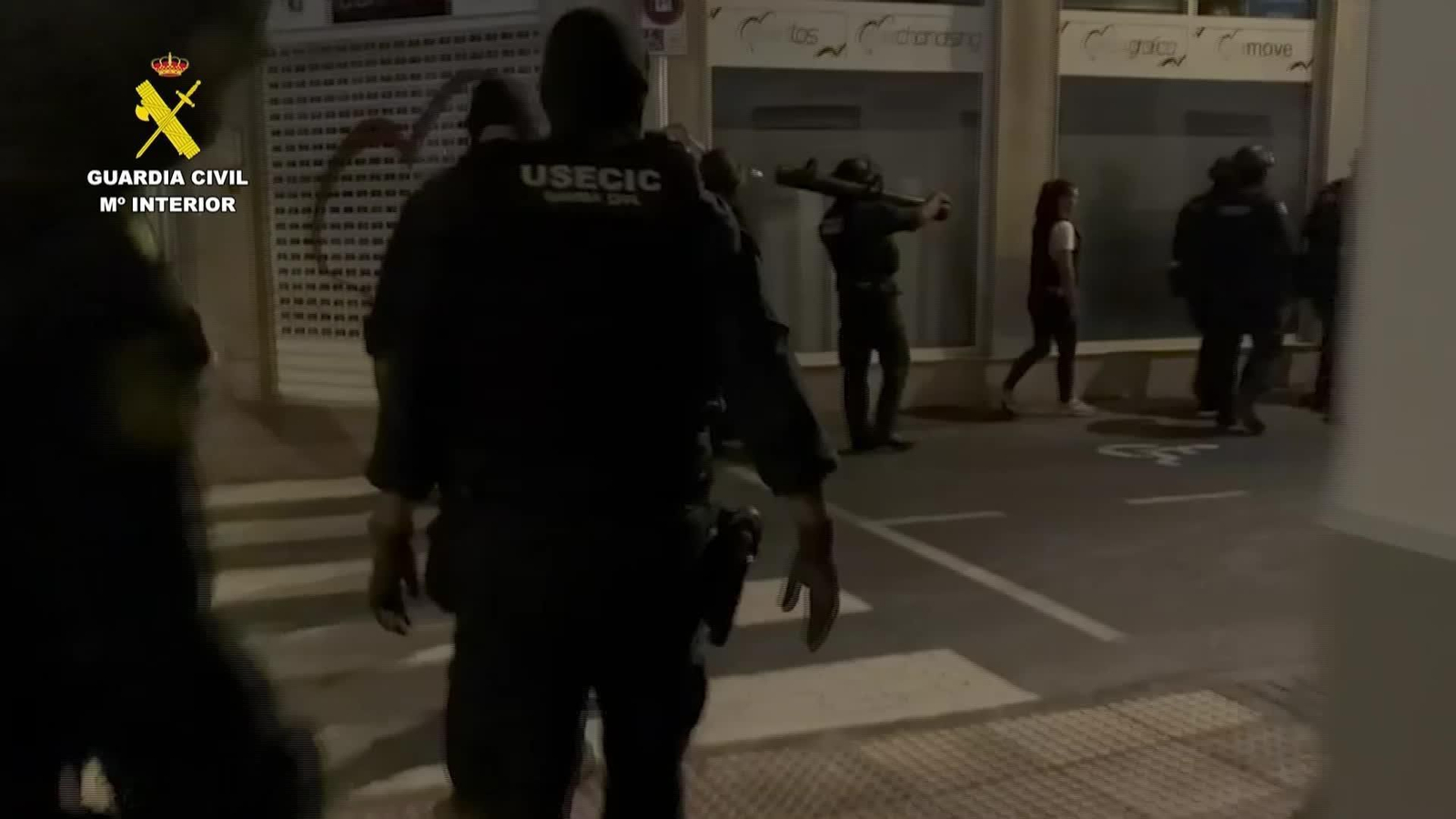 X017-IMAGENES POLICIA BANDA HURTOS SUPERMERCADOS