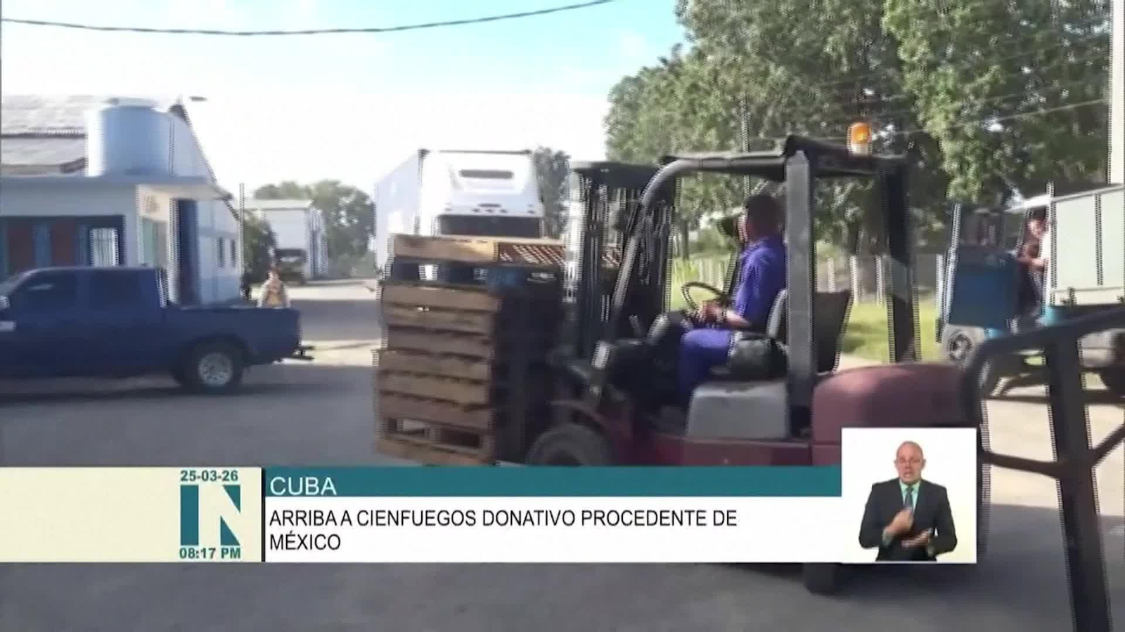 J079-CUBA REPARTO AYUDA HUMANITARIA MEXICO