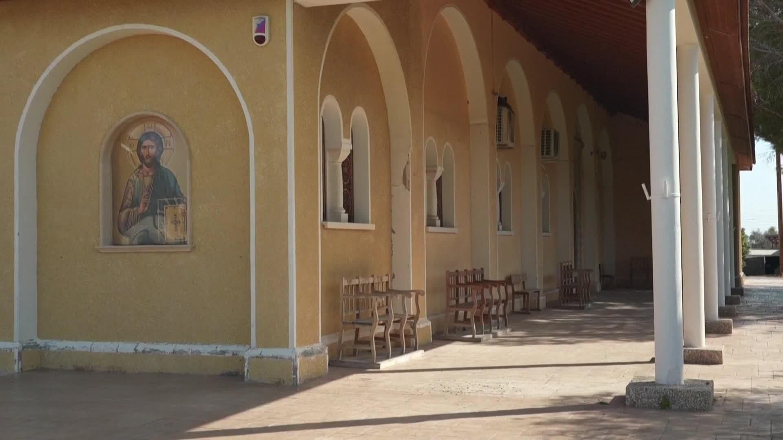 va pueblo chipre vacio tras ataque drones