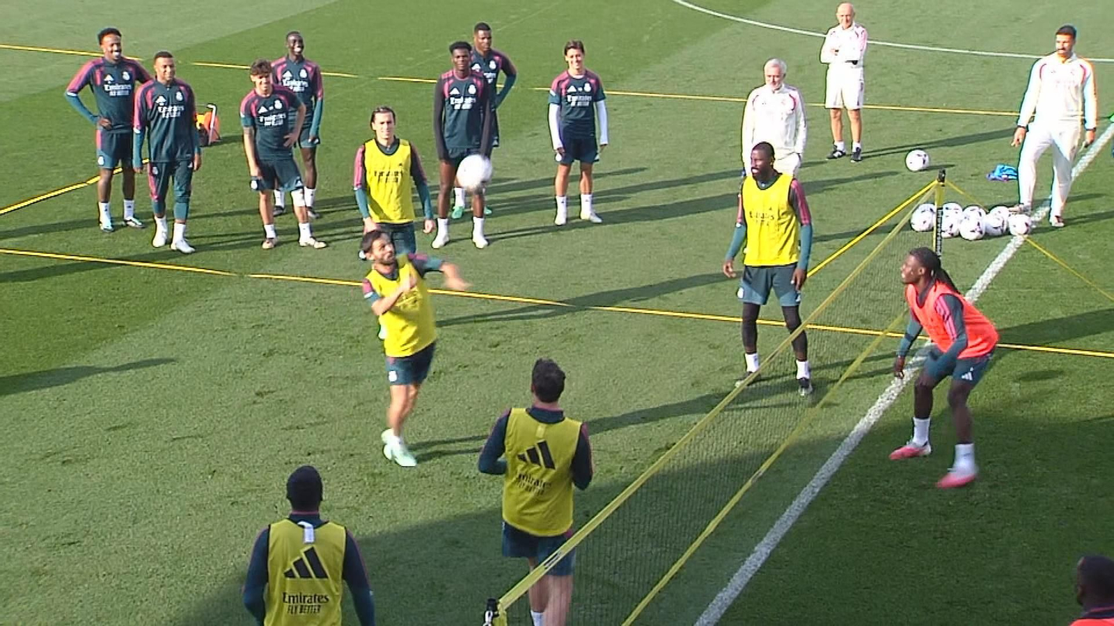 Entrenamiento del Real Madrid