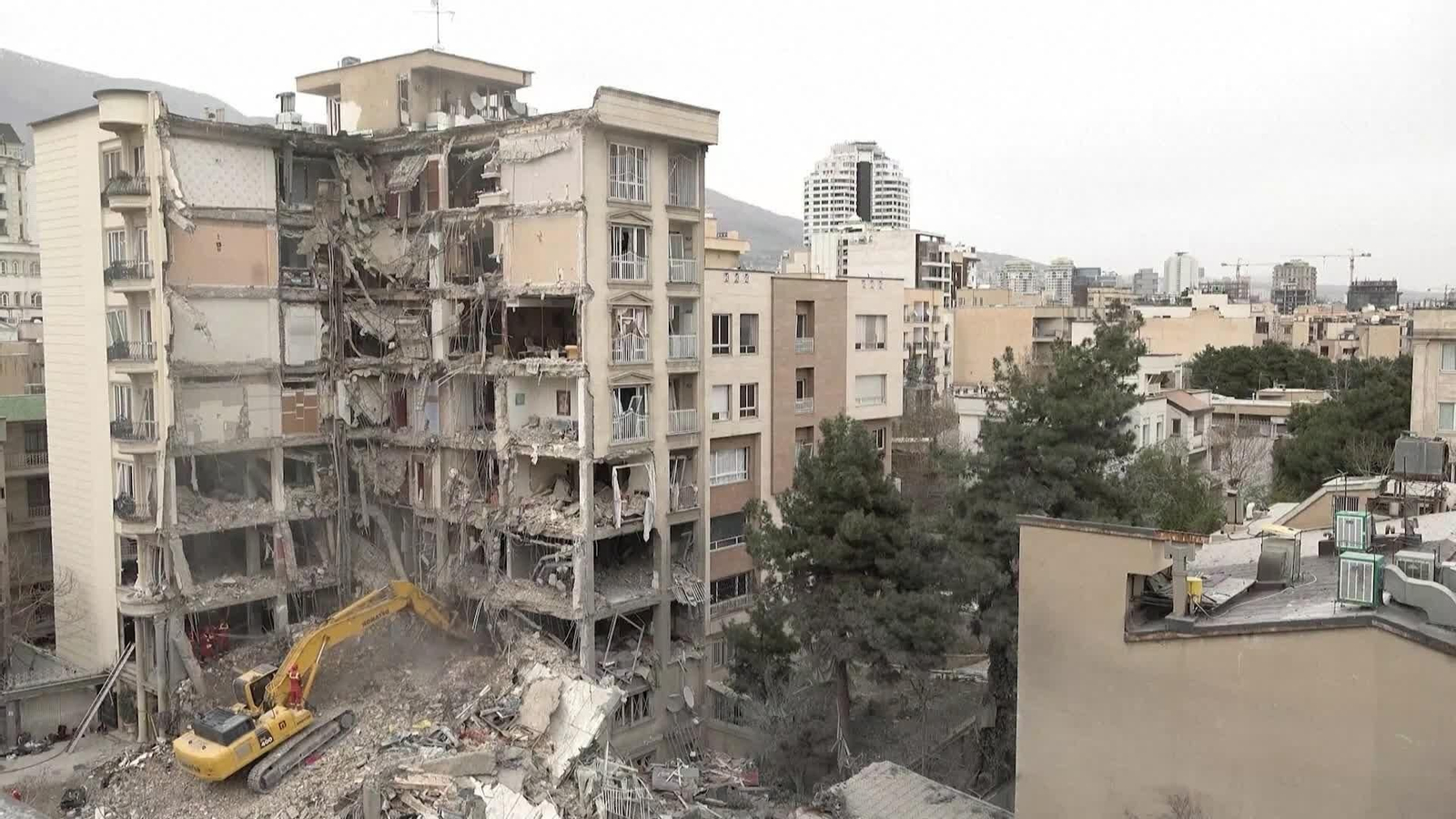 L067-IRAN BOMBARDEOS SOBRE TEHERAN