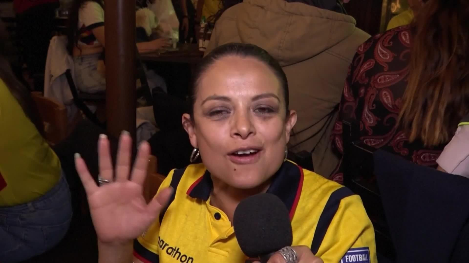 va fans ecuador tras derrota costa de marfil
