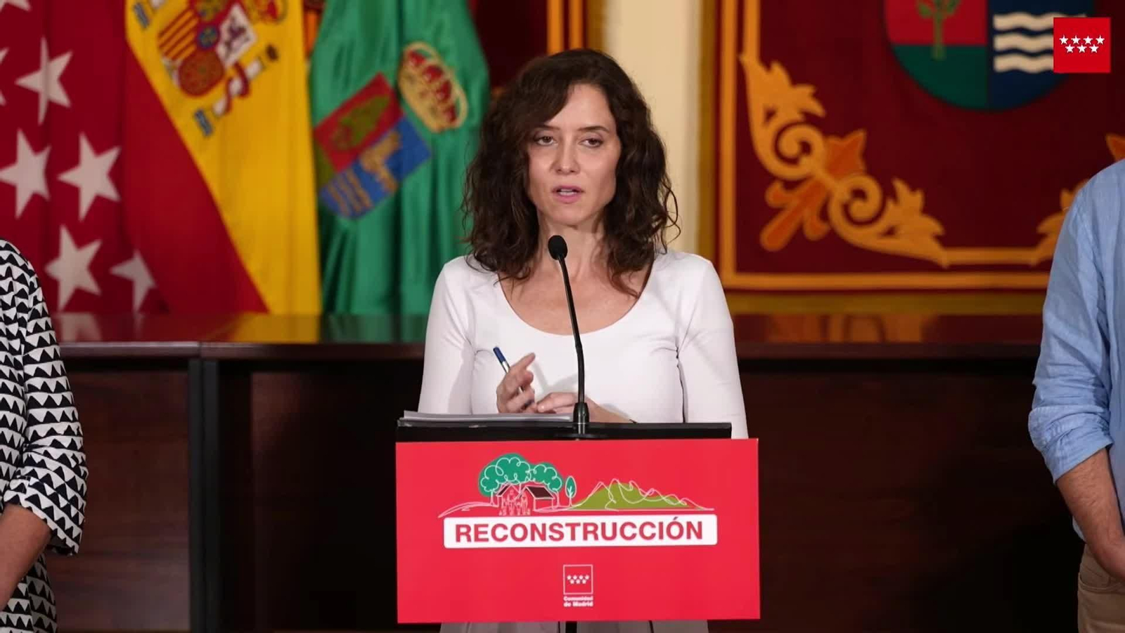 va ayuso visita zona incendios