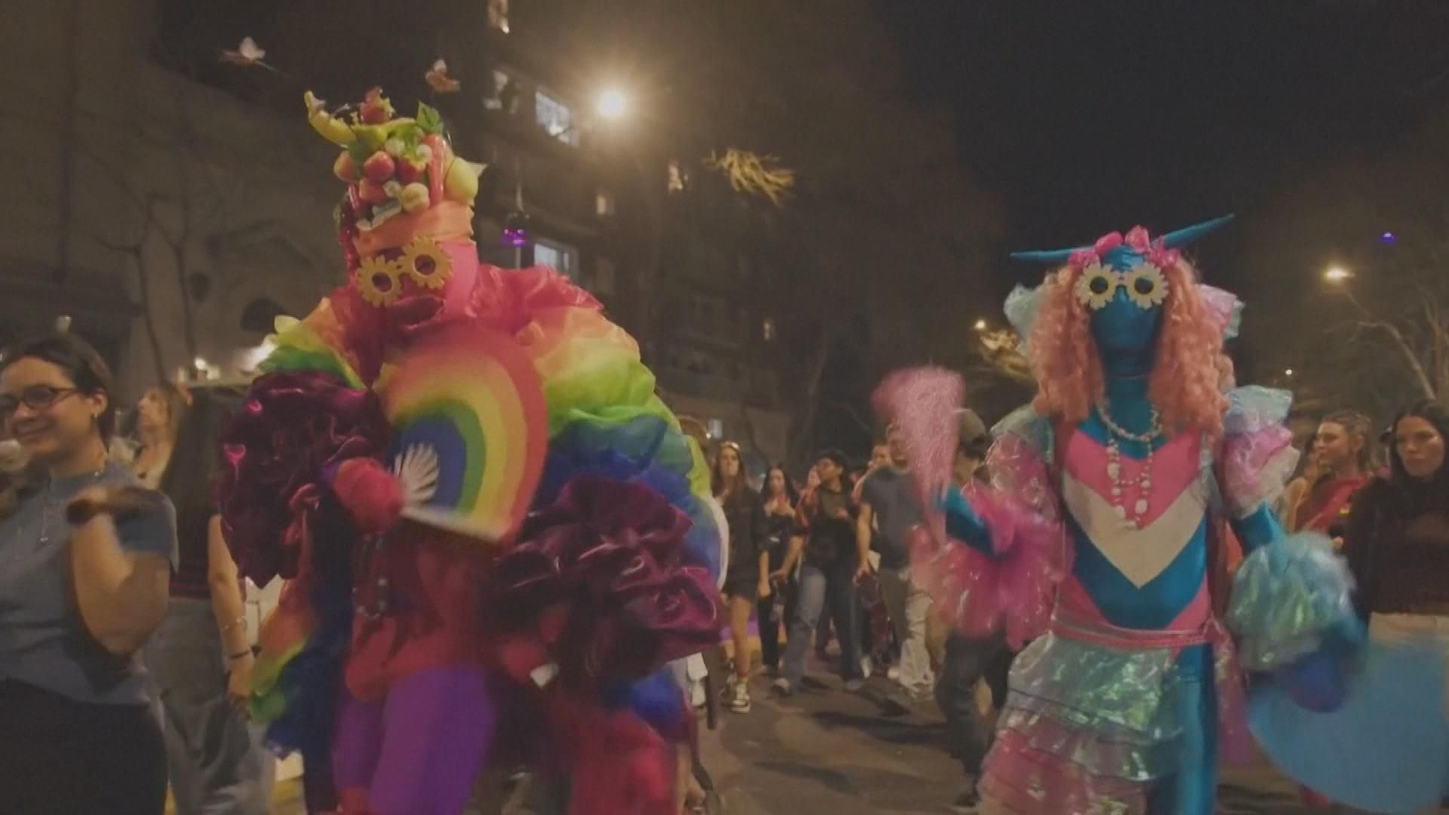 Marcha LGTBIQ+ en Uruguay