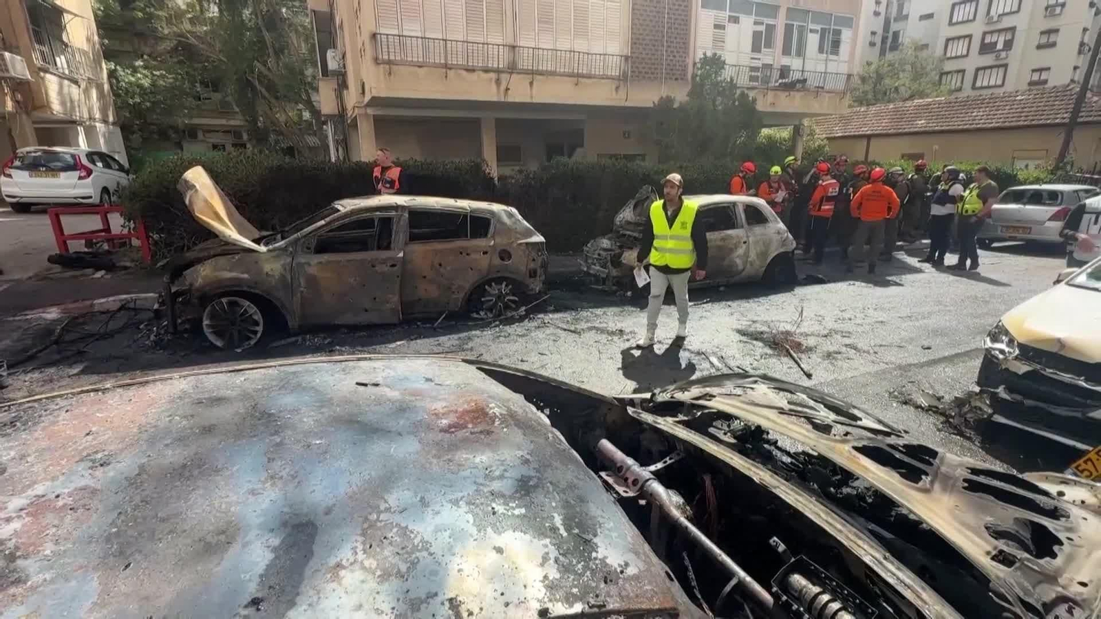 va bombardeo centro de israel