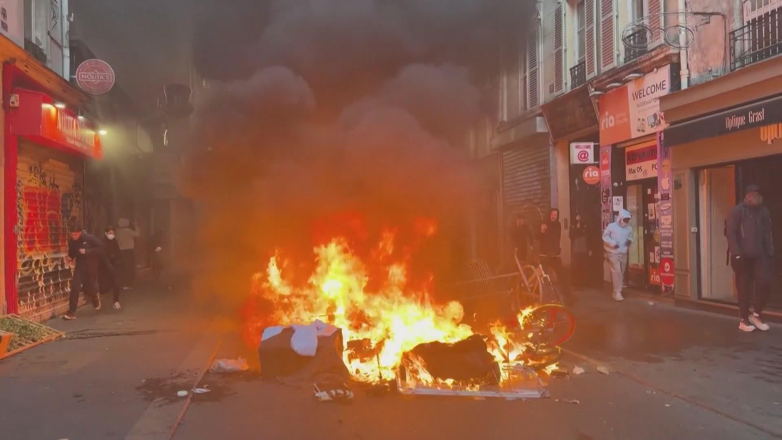 L007-FRANCIA DISTURBIOS PARIS