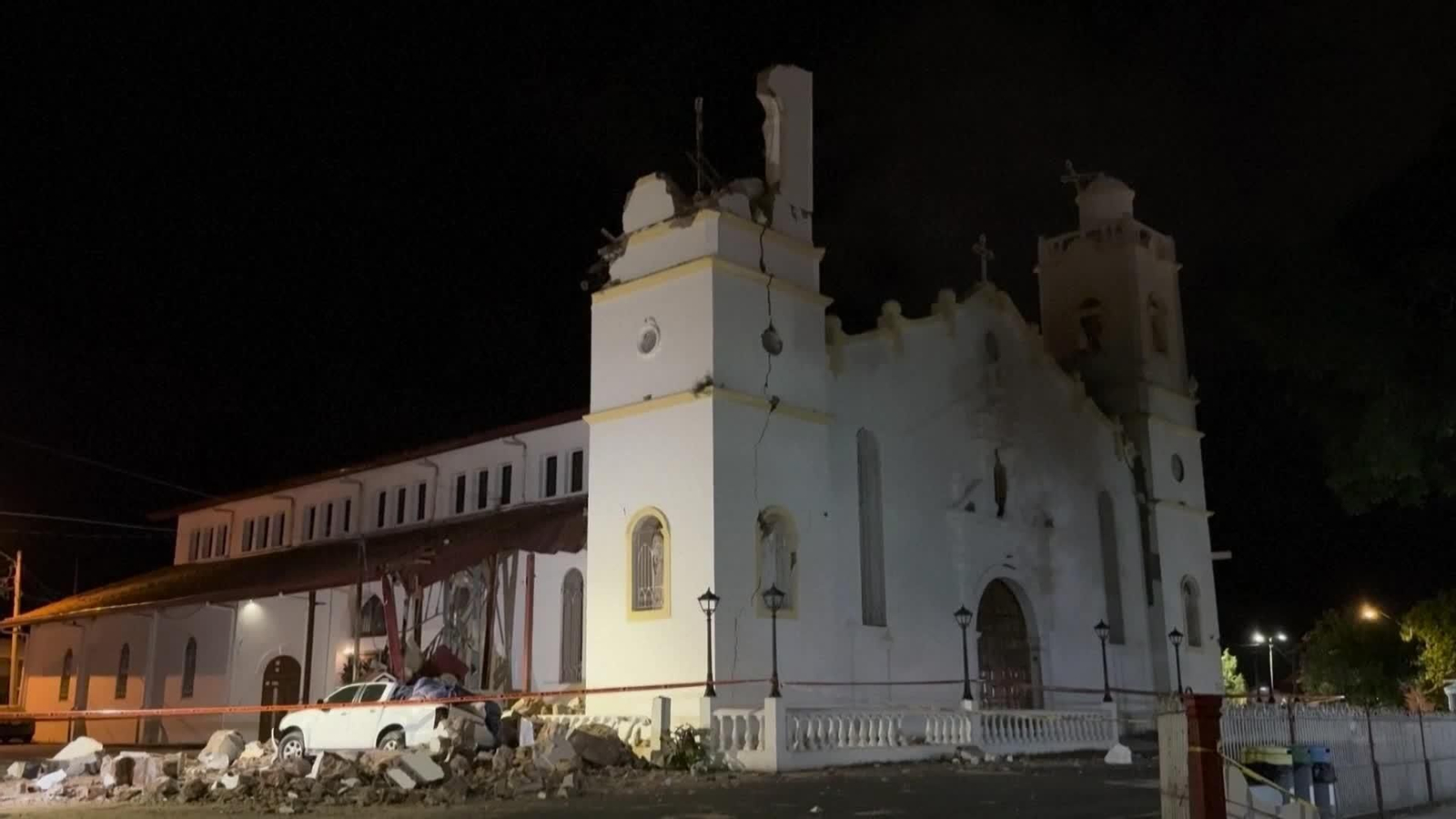 S003-PANAMA DAÑOS TRAS TERREMOTO