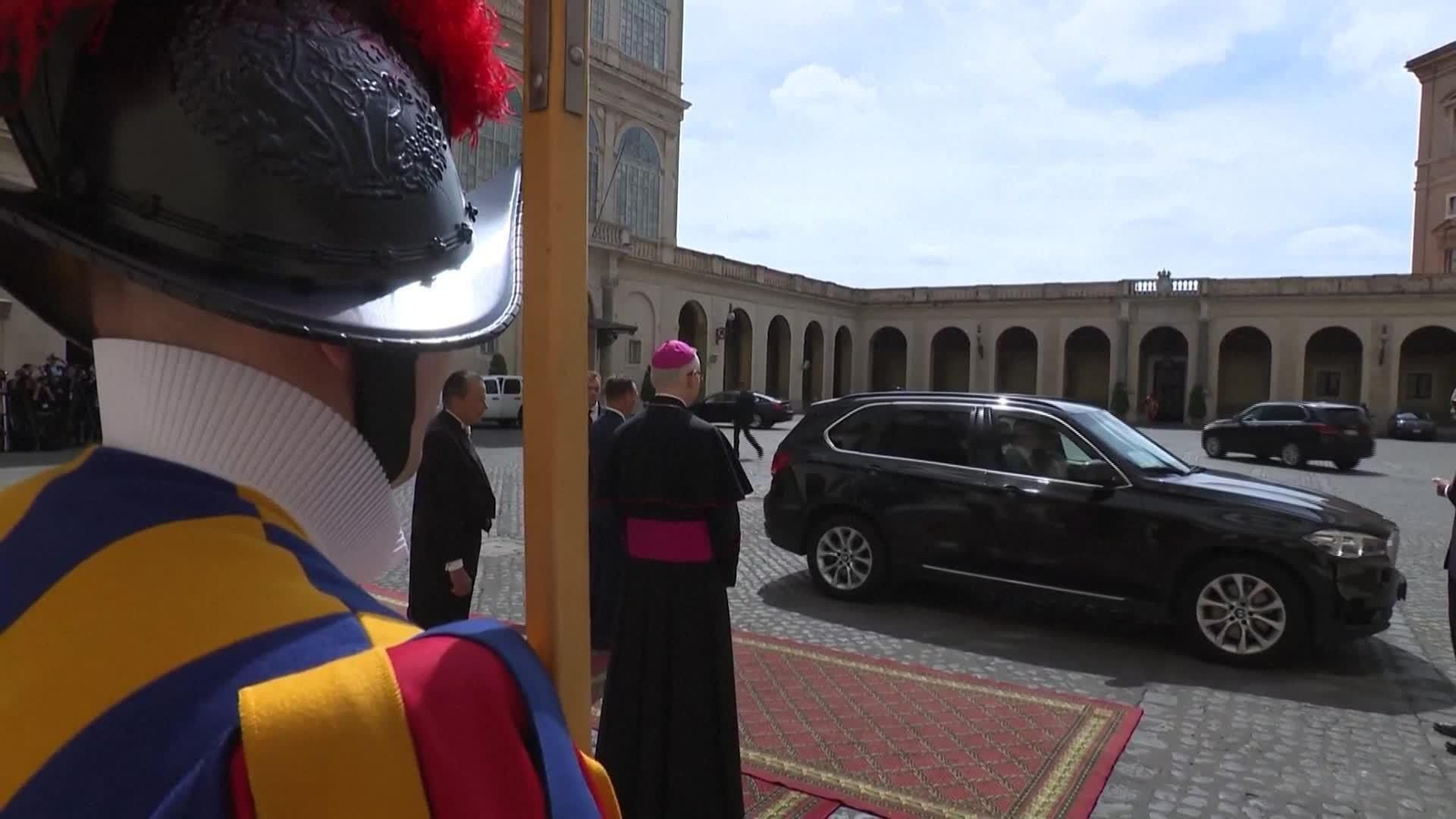 J069-VATICANO VISITA DE MARCO RUBIO AL PAPA