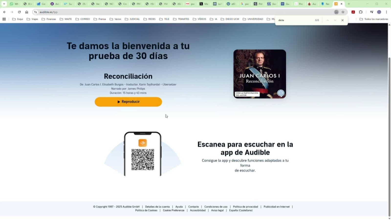 web audiolibro juan carlos