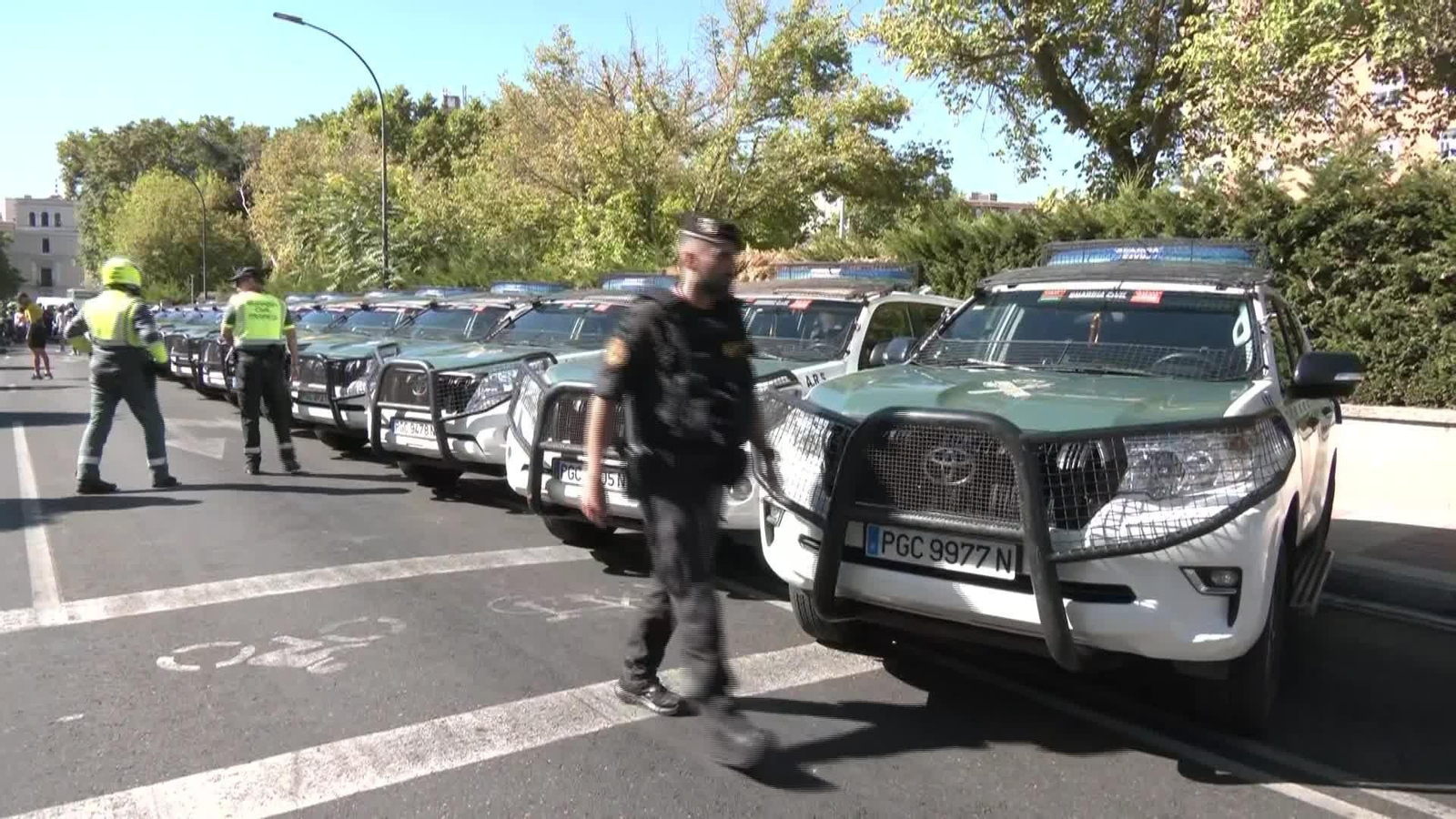J027-VALLADOLID SEGURIDAD VUELTA CICLISTA