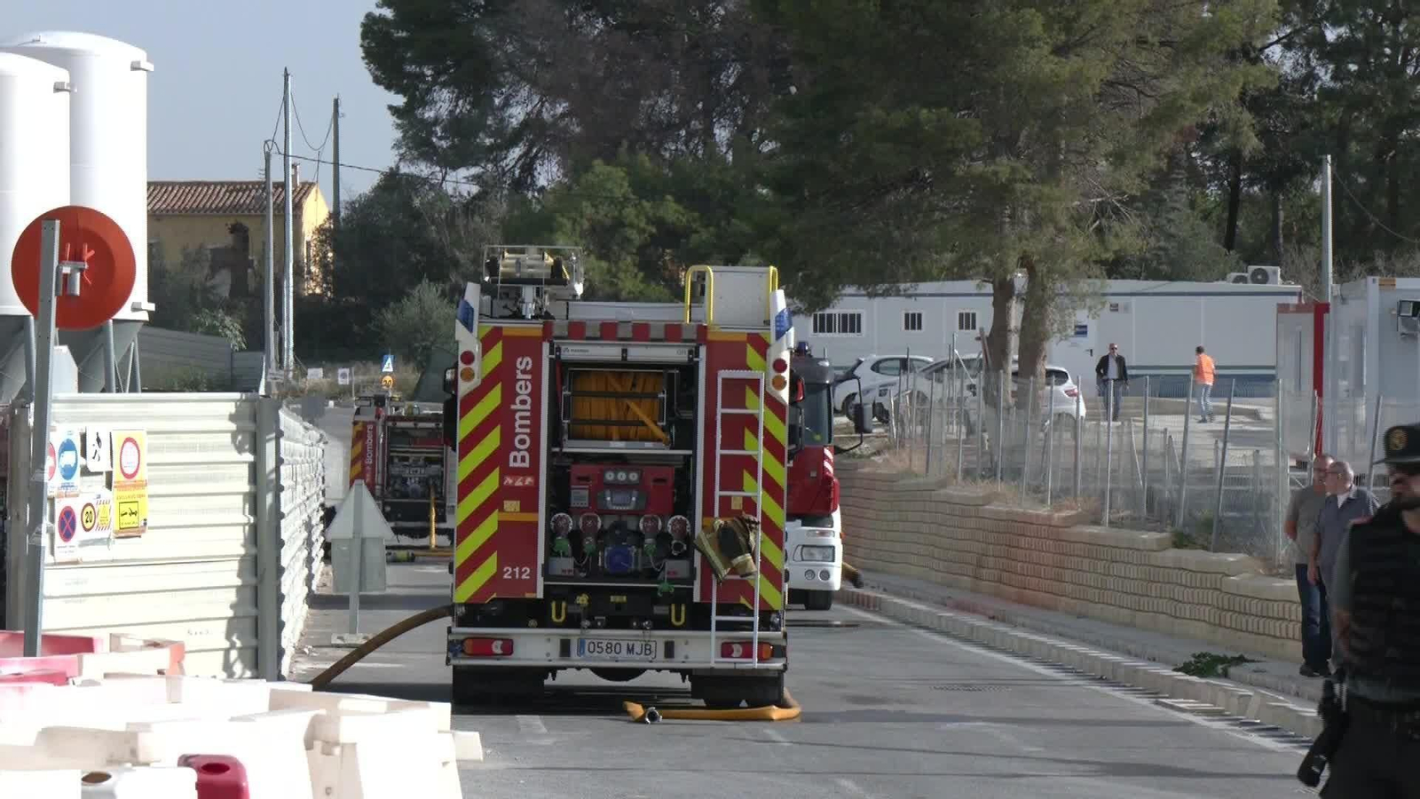 J015-ALICANTE INCENDIO HOSPITAL VILLAJOYOSA