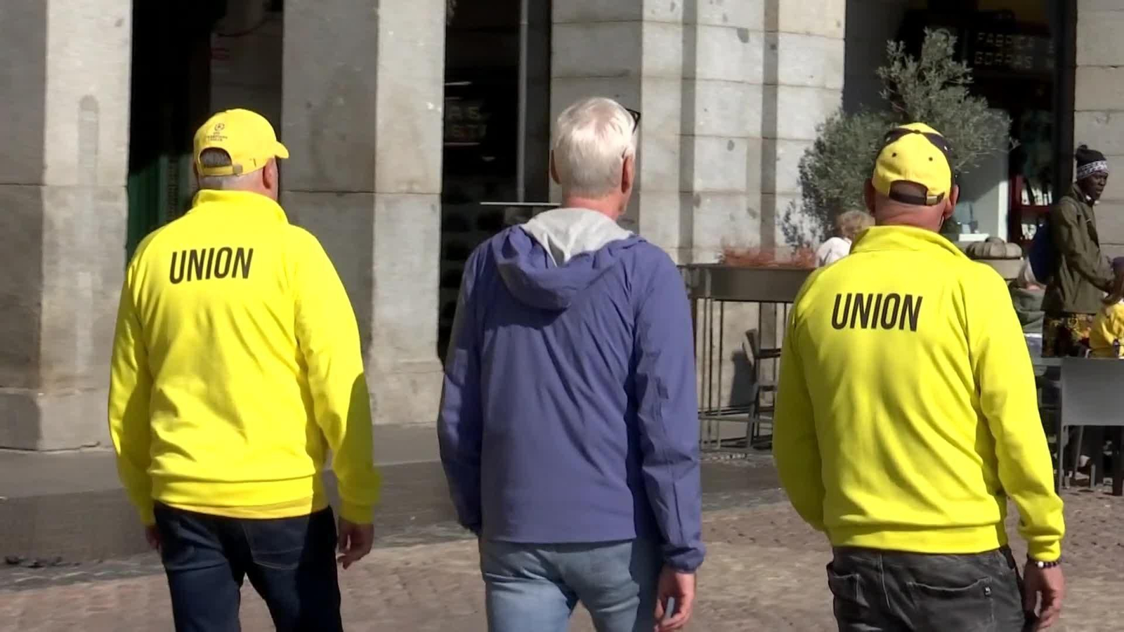 va aficionados belgas madrid