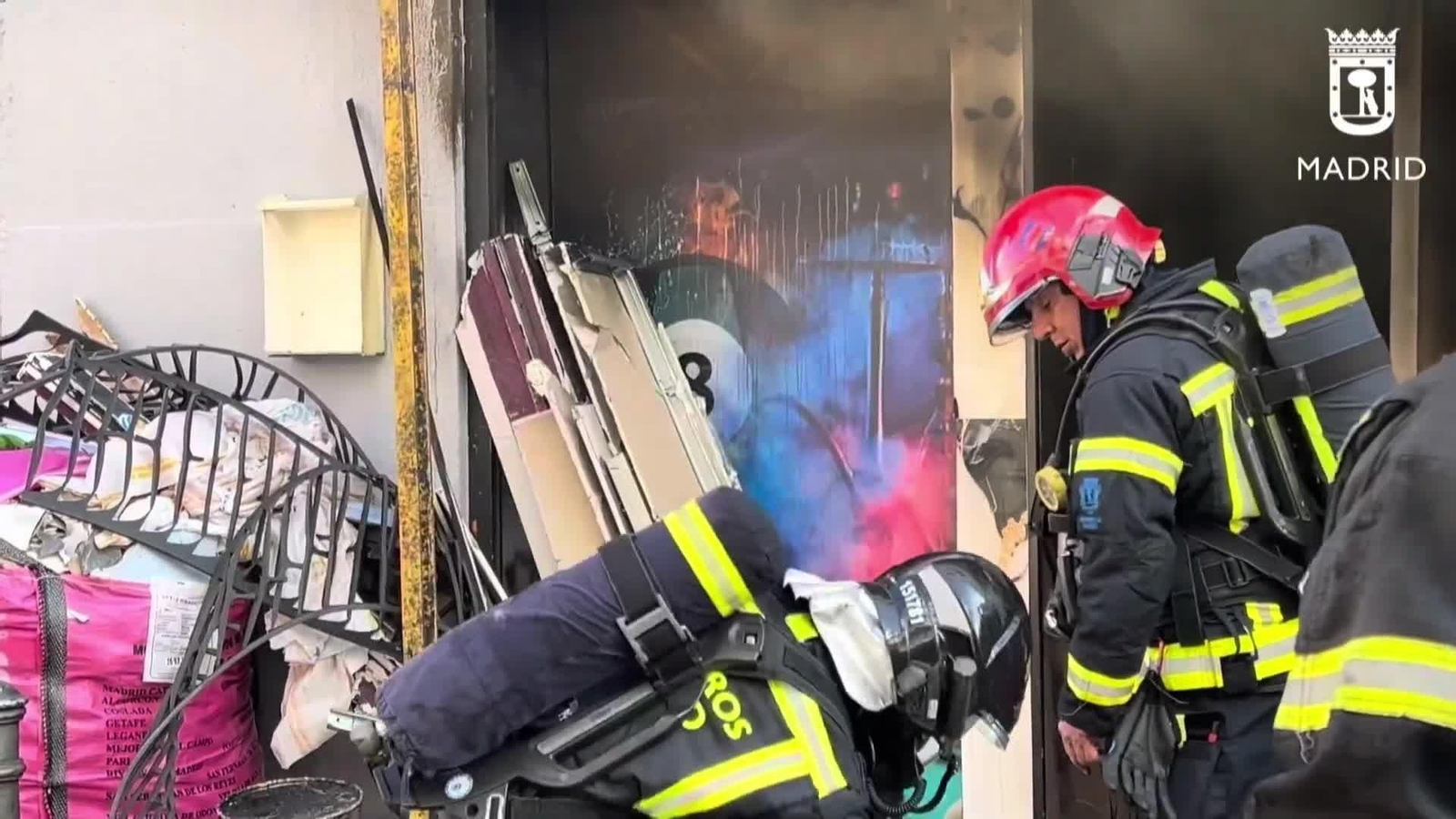 va usera incendio bomberos