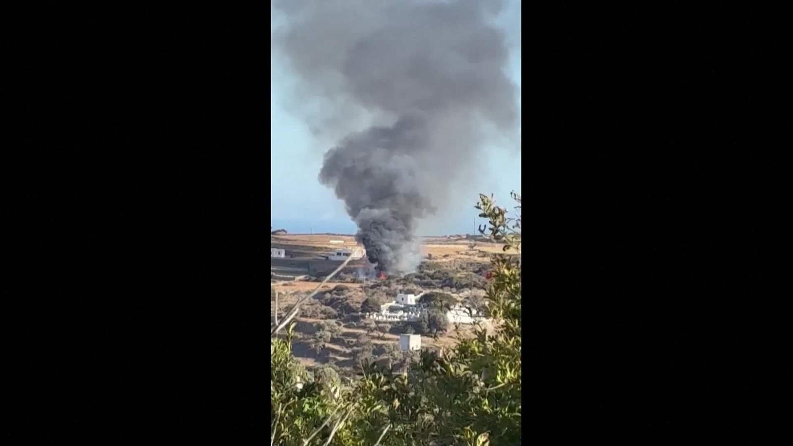 va grecia accidente recien casados helicoptero