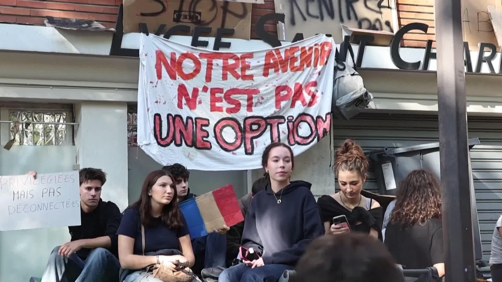 va francia protestas