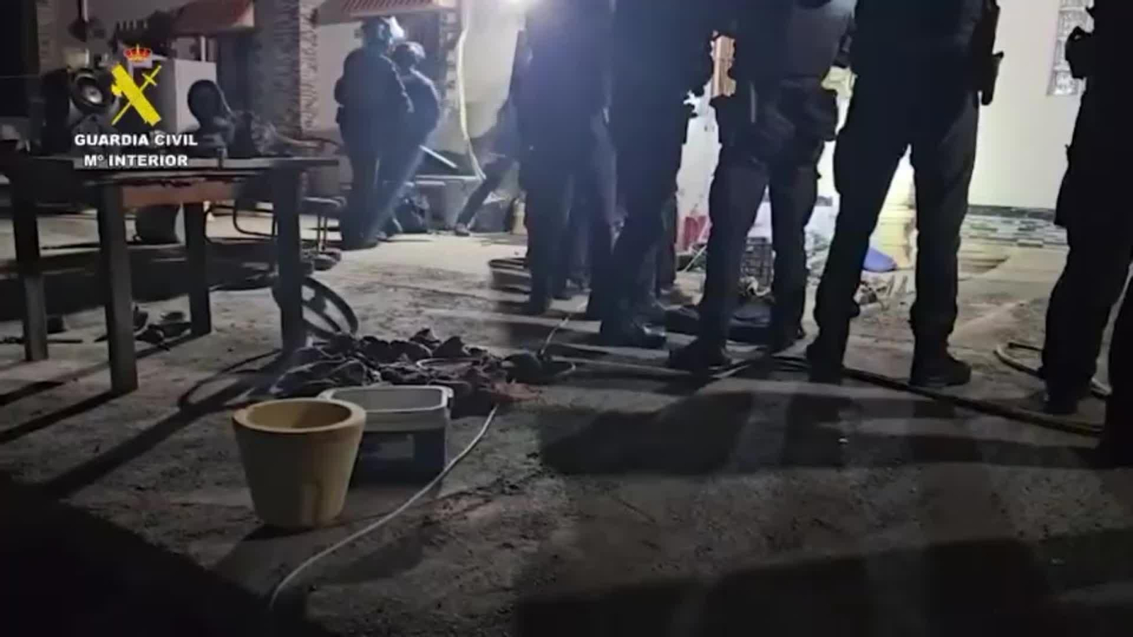 V037-ALMERÍA GC DETENIDOS TRAFICO COCAINA