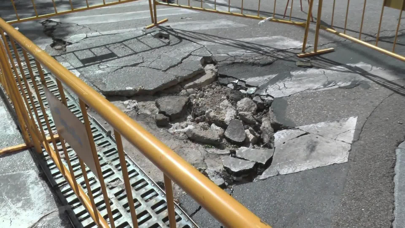 X051-JAEN SE RECUPERA DE UNA GRAN TROMBA DE AGUA