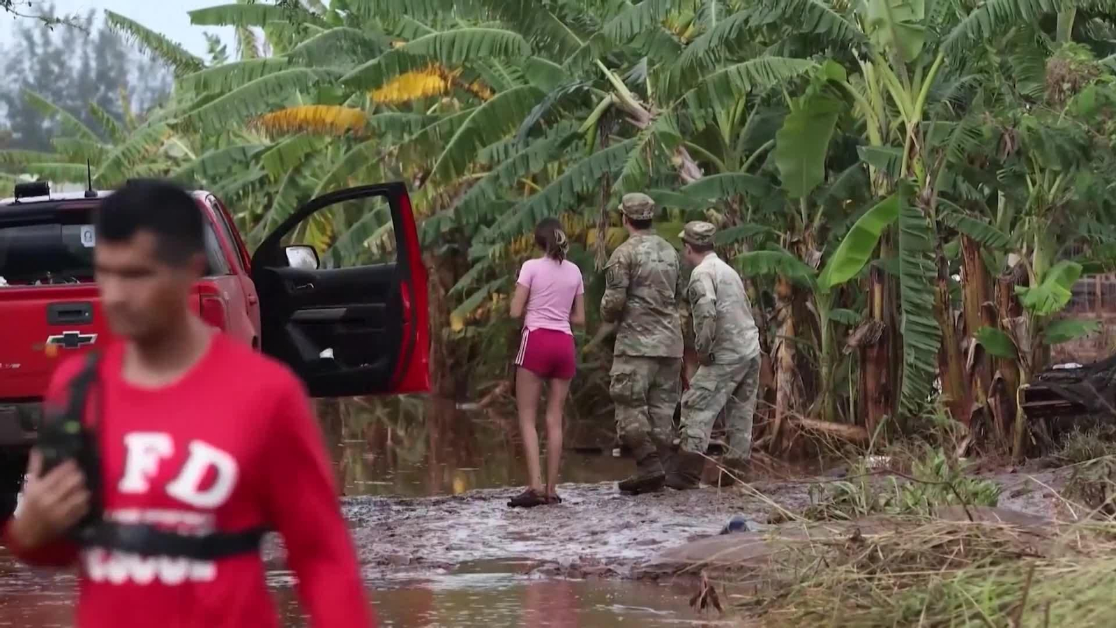 va ejercito ayuda inundaciones hawai