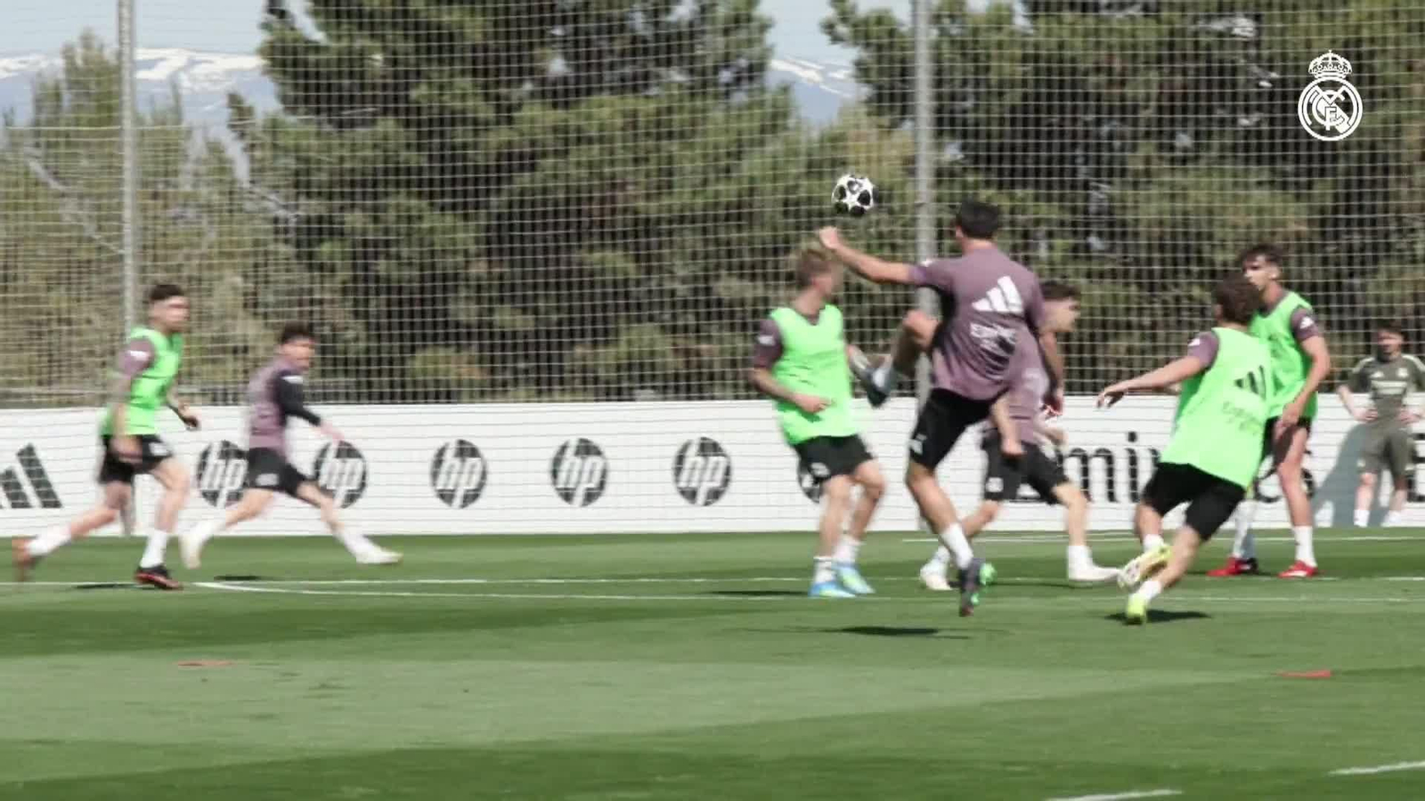 va entreno real madrid