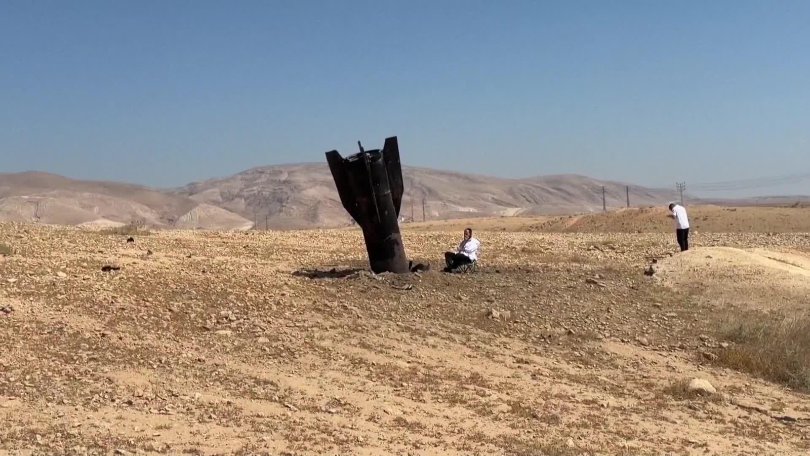 L077-CISJORDANIA MISIL SIN EXPLOTAR