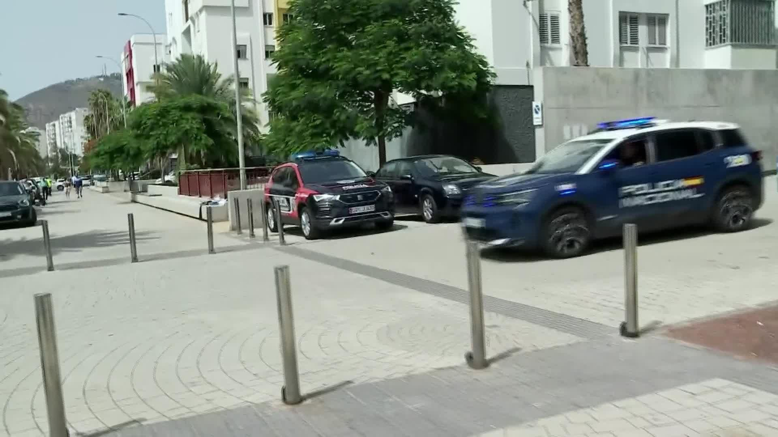 V661-LAS PALMAS COCHE  SALIDA DETENIDO