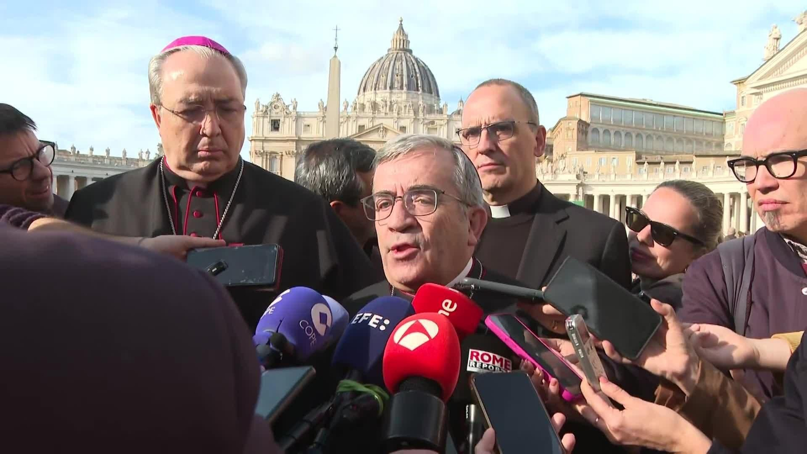 va obispos con el papa