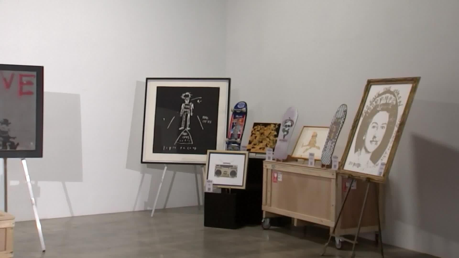 va subasta bansky arte callejero