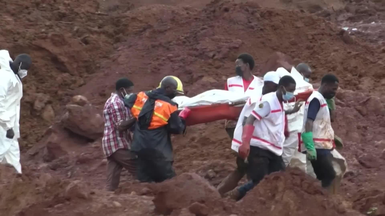 va guinea alud tierra