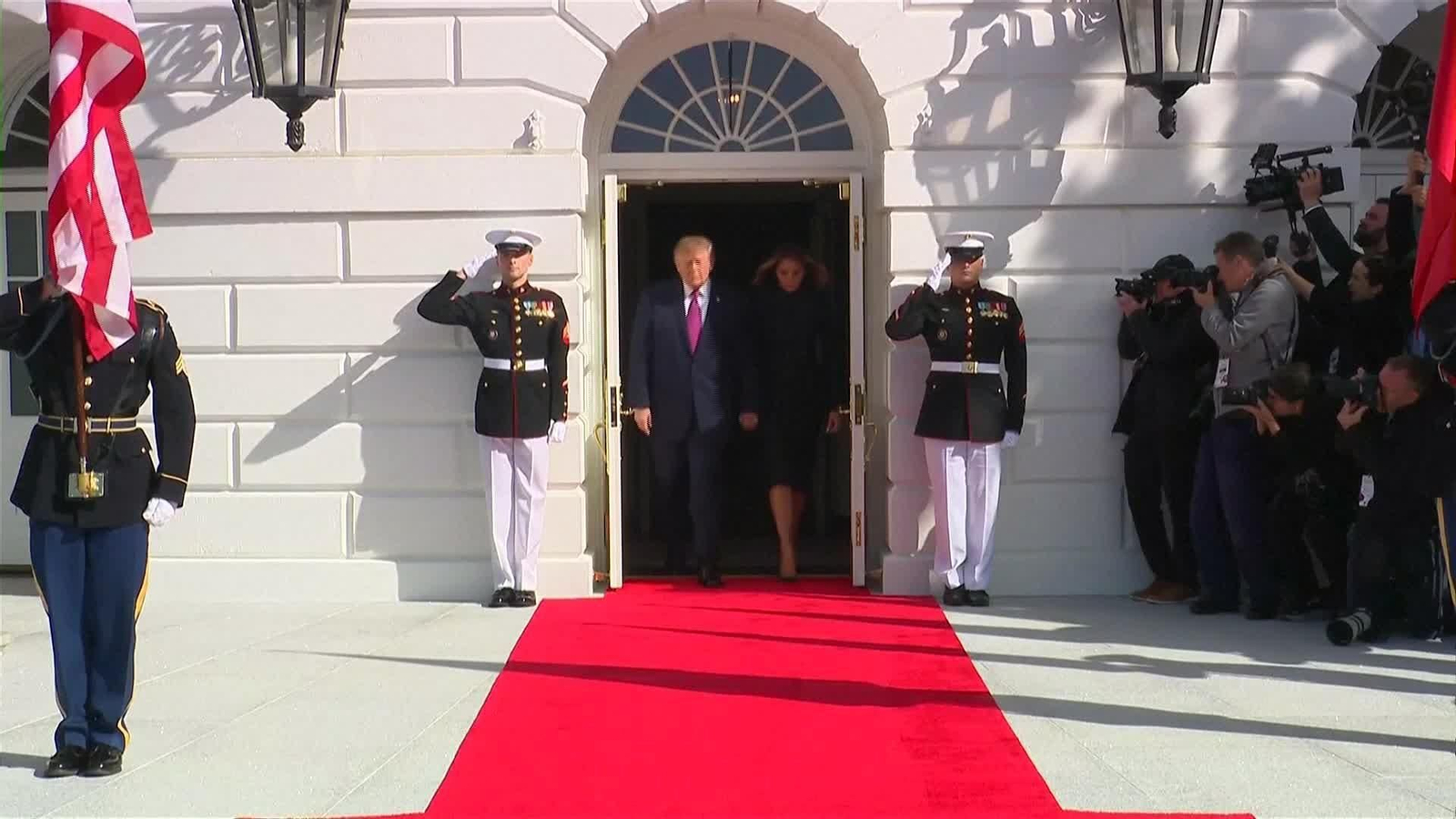 J061-EEUU TRUMP RECIBE A XI JINPING