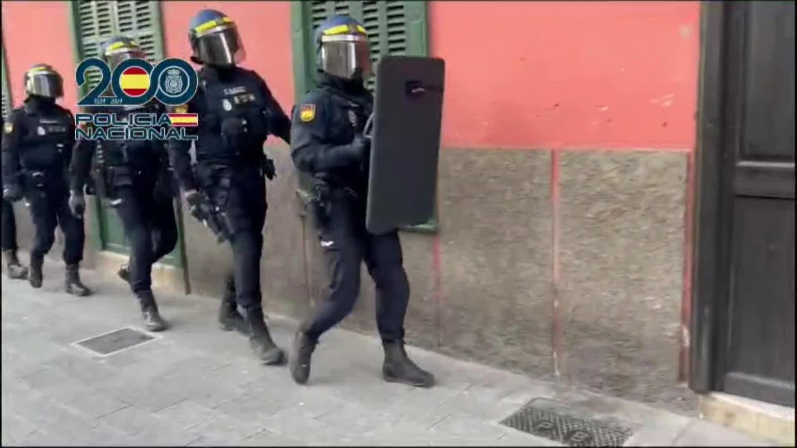 X070-OP POLICIA LUCHA CONTRA TERRORISTAS MARRUECOS