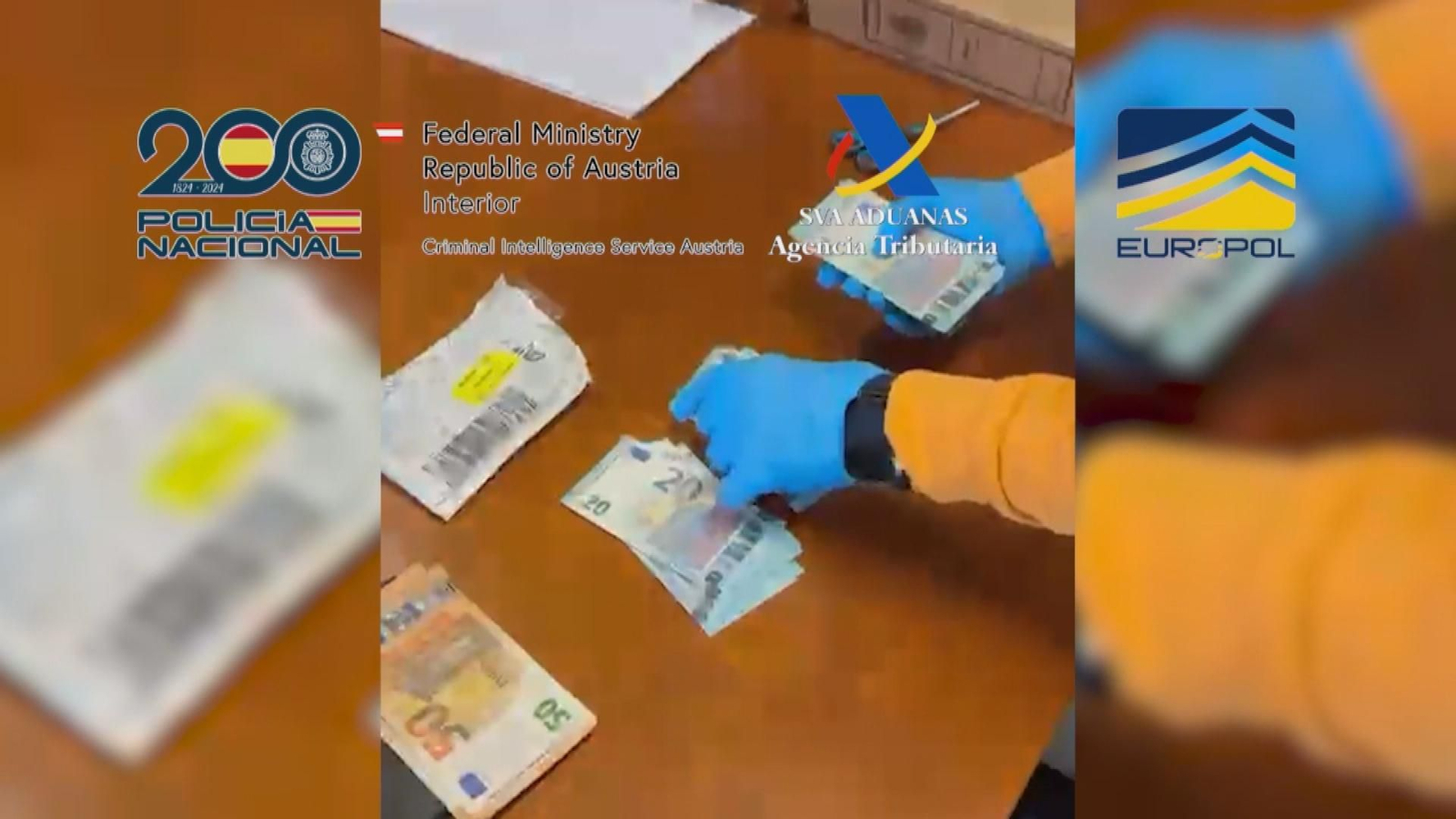 X032 MÁLAGA OP POLICIA FALSIFICADOR BILLETES frame 2300