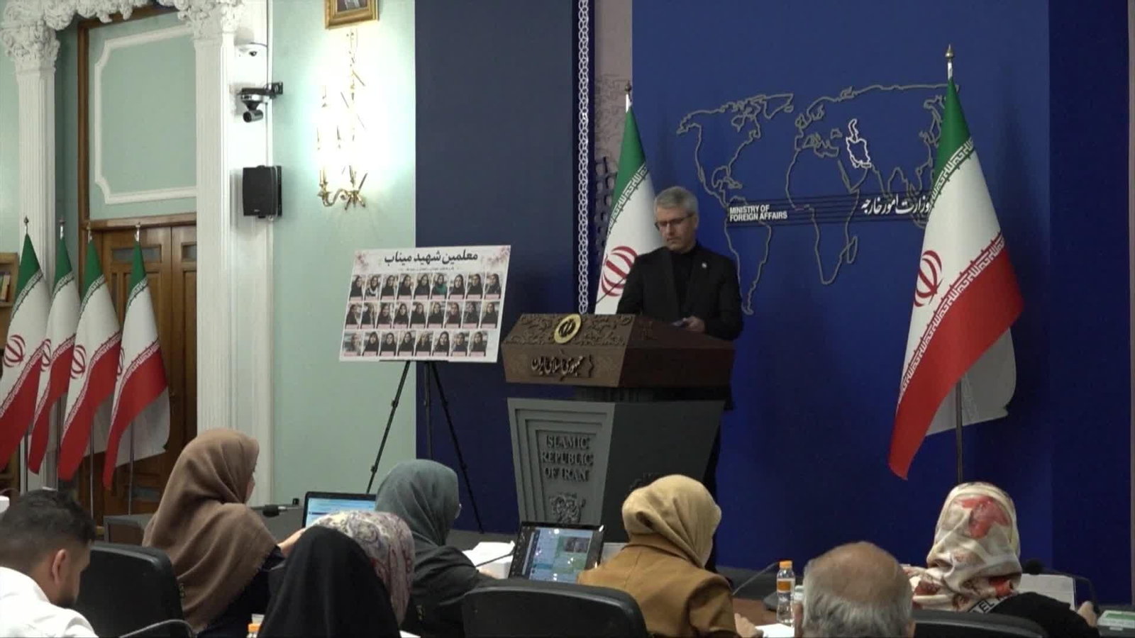 L063-IRAN DECLARACIONES DEL PORTAVOZ DE EXTERIORES