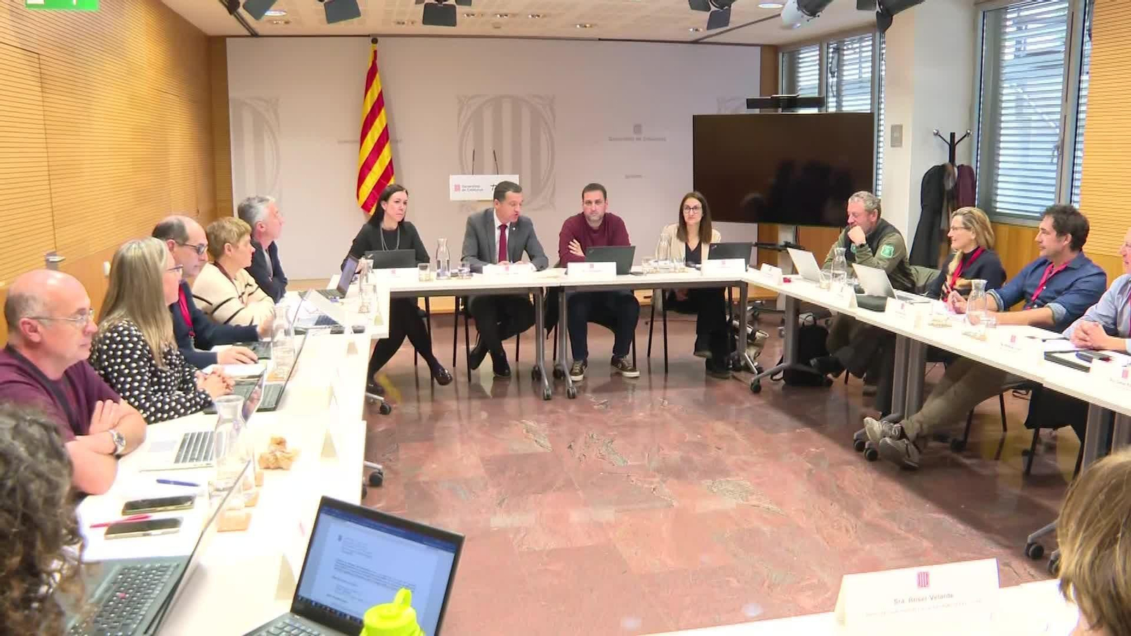 J013-BARCELONA REUNION CONSELLERIA PESTE PORCINA