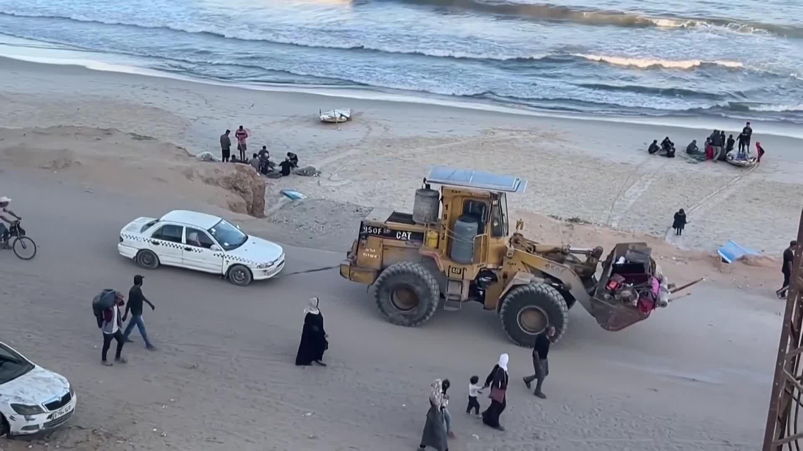 va gaza palestinos desplazados