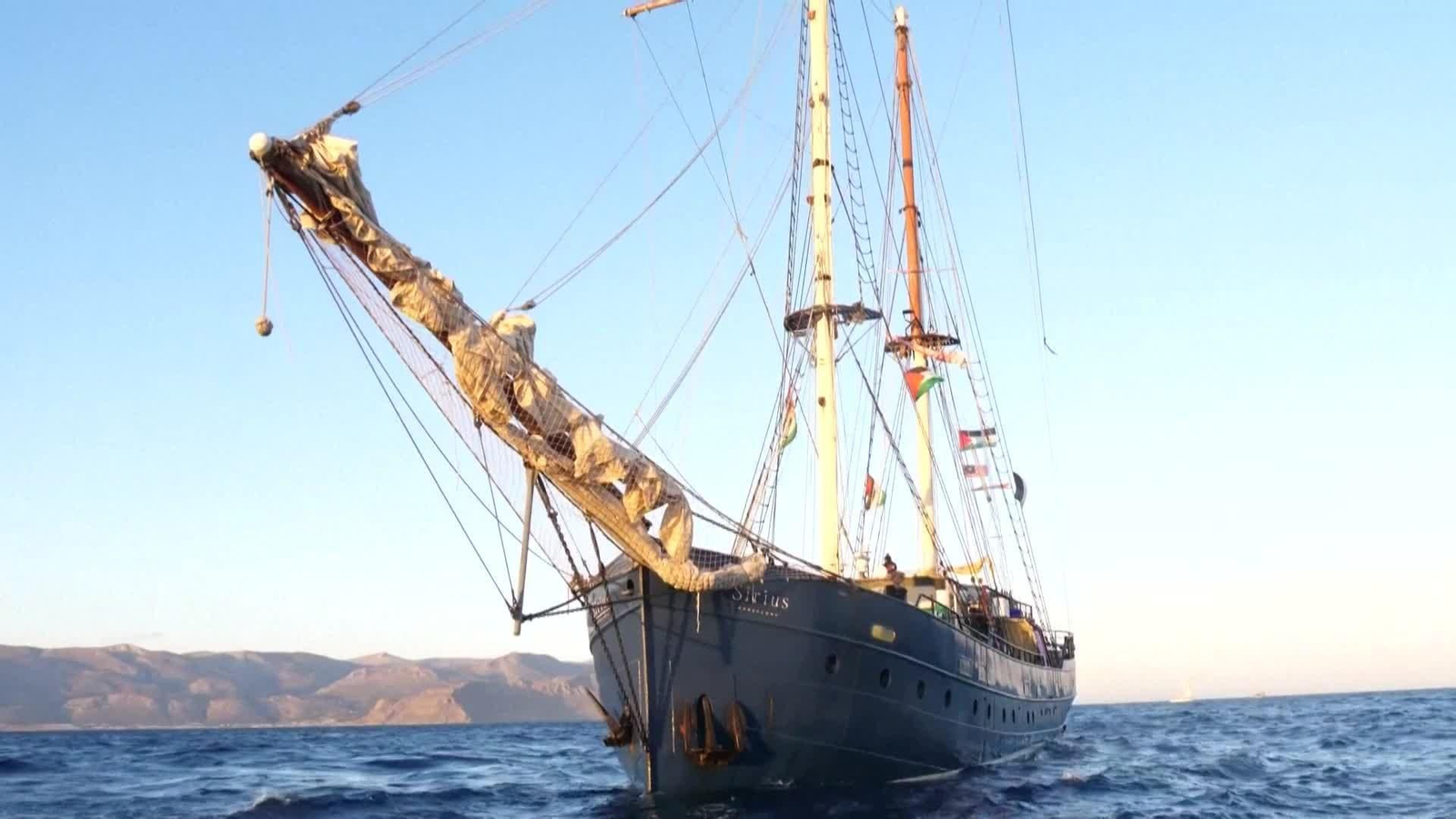 va flotilla cerca de gaza