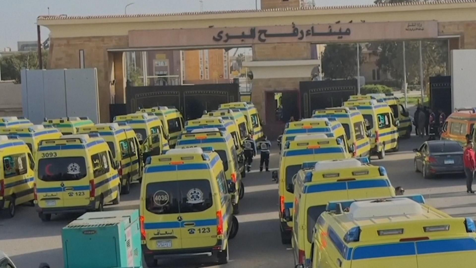ambulancias rafah