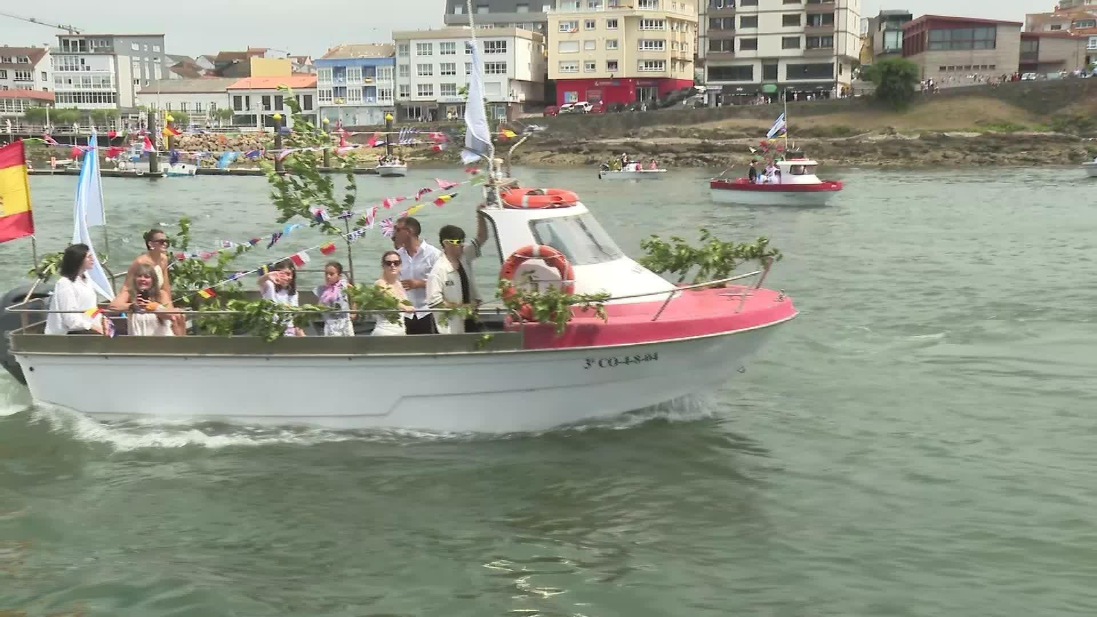 X677-A CORUÑA CAMARINAS PROCESION VIRGEN EL CARMEN