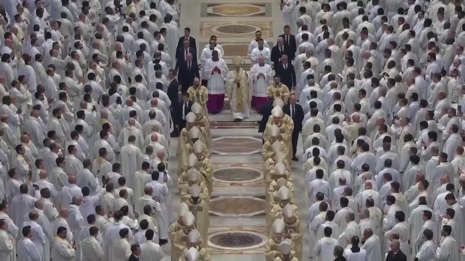 va misa papa jueves santo