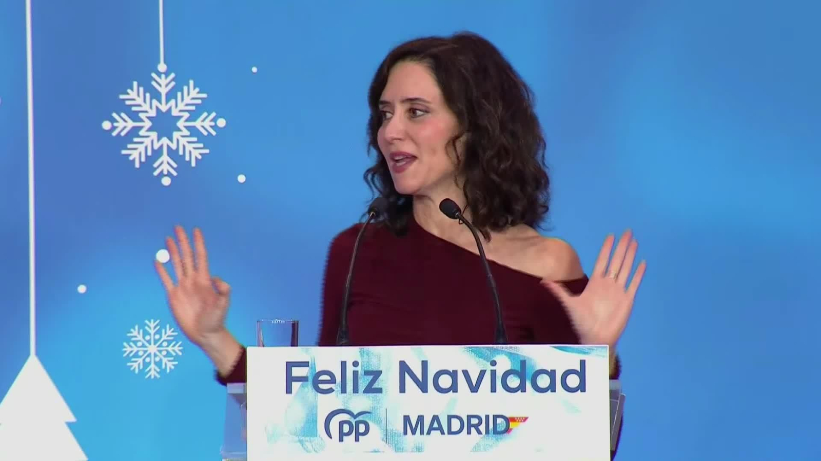 M009-MADRID CENA PP NACIDAD AYUSO Y FEIJOO